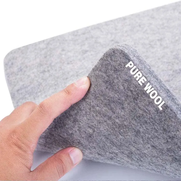 New selling lightweight wear-resistant clothes finishing home laundry room can be customized wool ironing mat