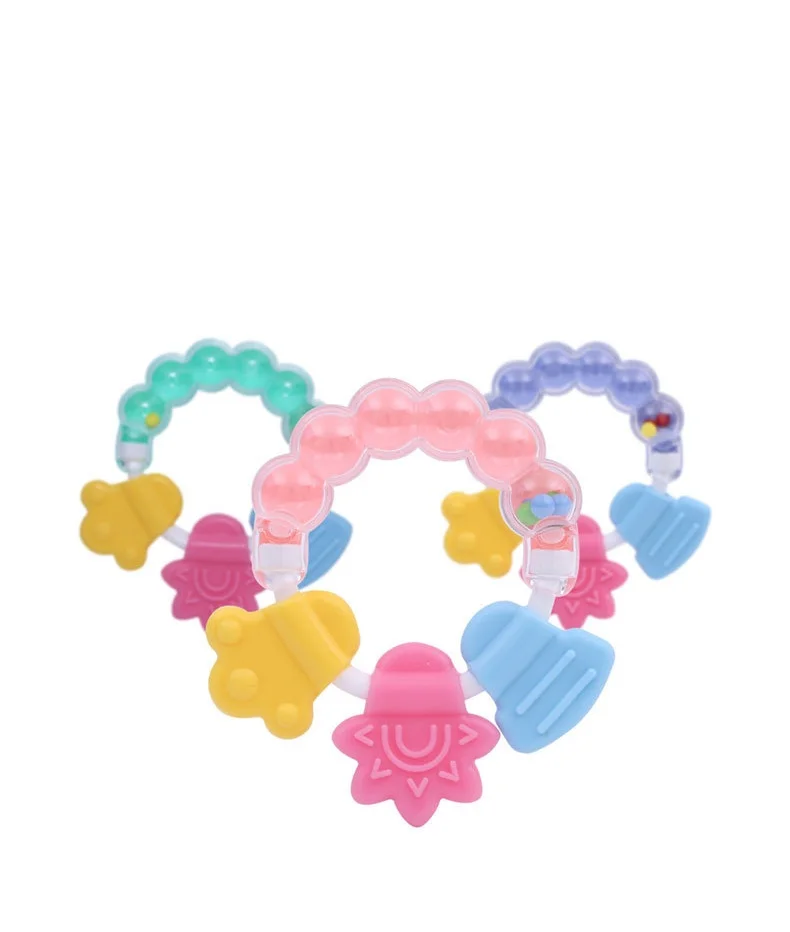 Baby Soft Teether Toys Infant Toddler Teething Toy Molar Stick Cleansing Teeth toy for Kids