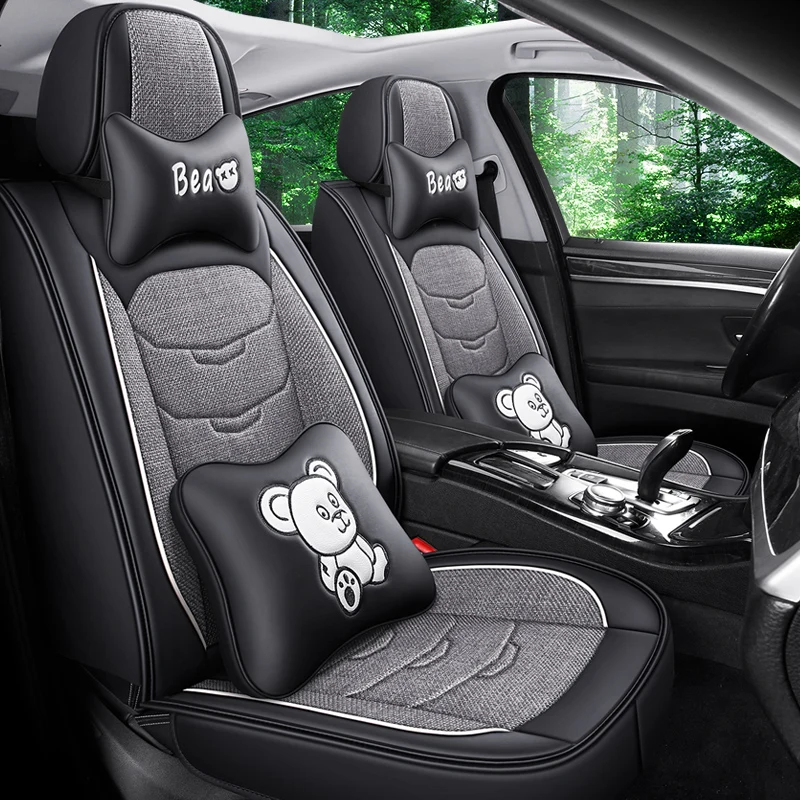 Factory direct Beige heated waterproof car seat cover