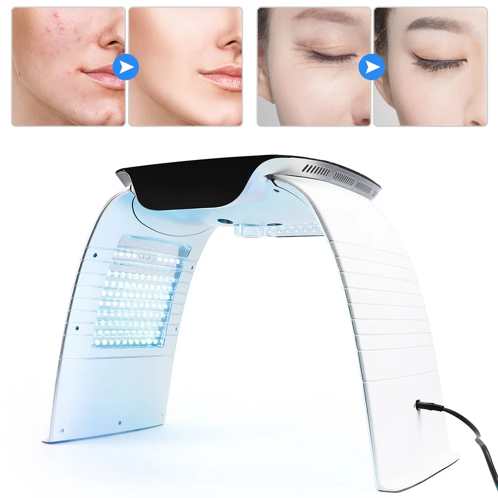 8 Colors Other Skin Care Products Firming Nano Spray Facial Panel Led Mask Phototherapy Red Light Therapy Led Face Mask