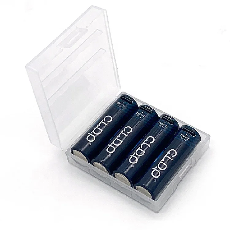 High capacity usb aa rechargeable batteries rechargeable built in usb 1.5v aa NiZn battery