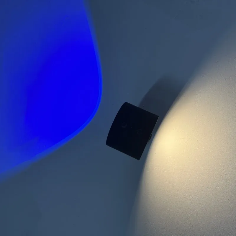 Rechargeable Touch Bedside Magnetic Wall Lamp Light Wireless With Remote Control Stepless Dimming