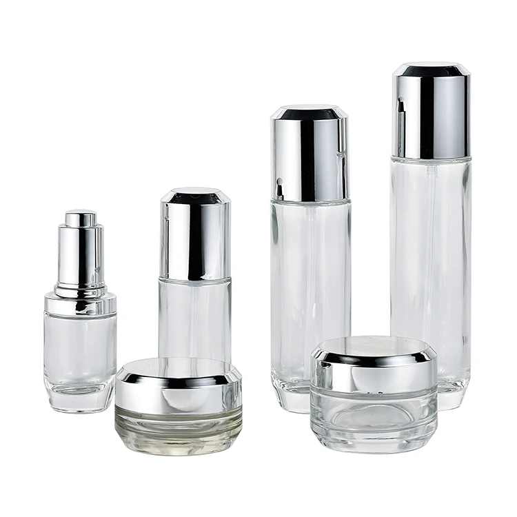 Fancy Packaging 30g/50g/30ml/40ml/100ml/120ml Cosmetics Dropper Bottle Empty Cosmetic Jar Lotion Pump Bottles