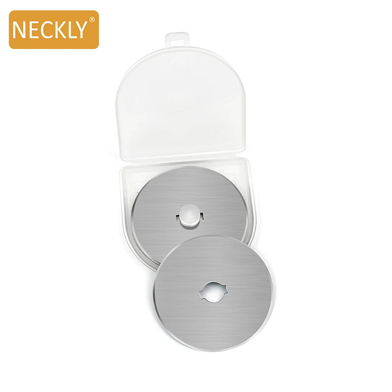 hot selling 45mm cutting paper cloth blades small round blade patchwork roller rotary cutting blade round knife