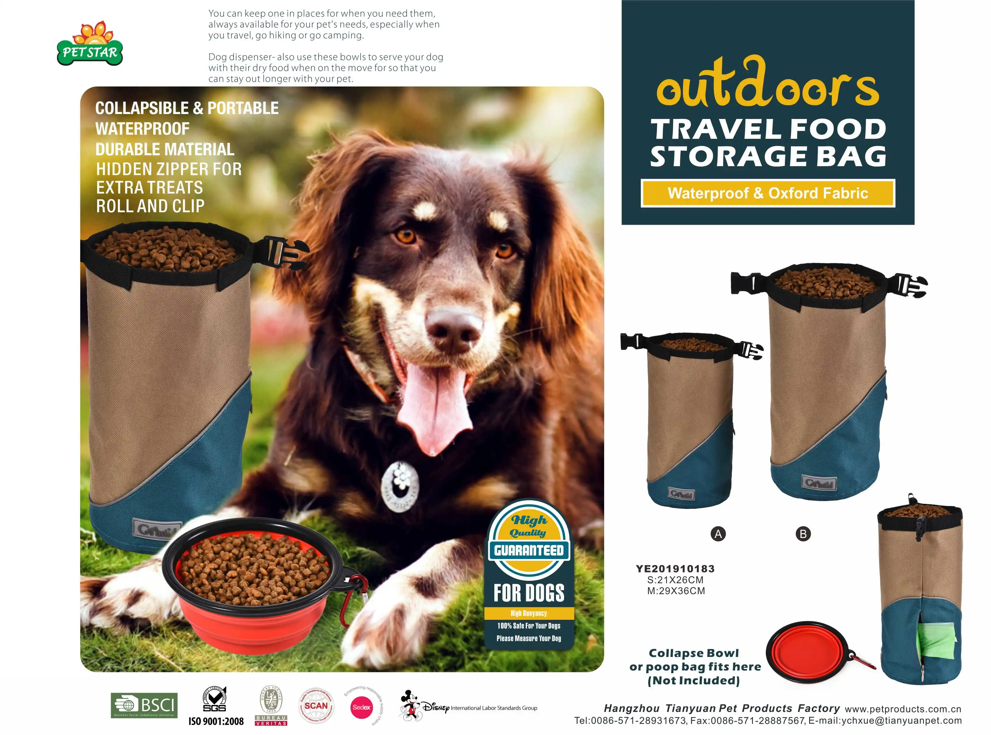 
Outdoor Dog Treat Bag High Quality Waterproof Dog Treat Pouch 