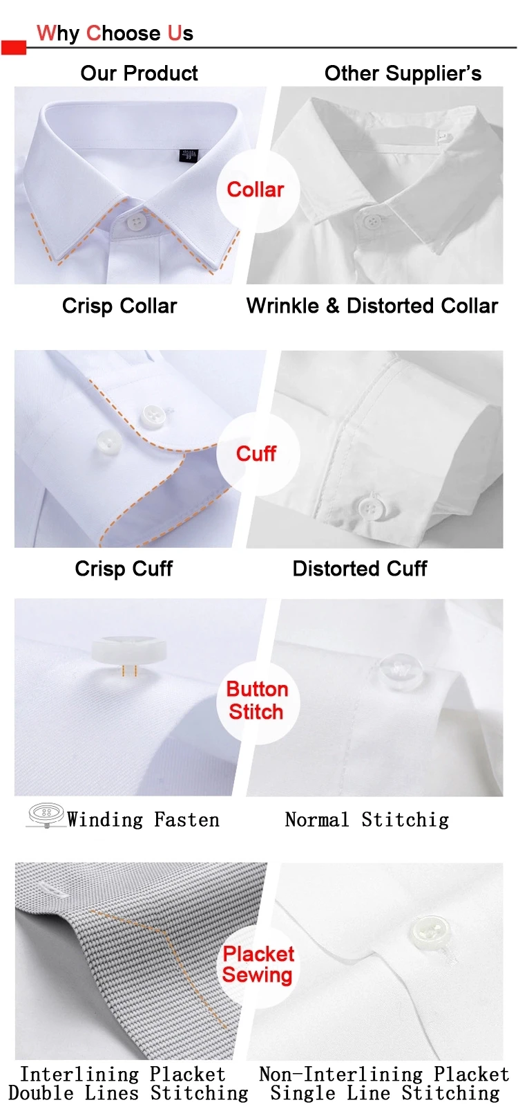 Business slim fit striped dress shirt 100 nylon long sleeve mens shirt