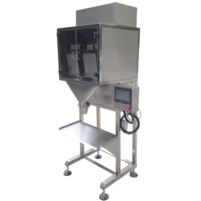 Semi Automatic Cocoa White Sugar Chocolate Beans Feed Organic Fertilizer Grain Filling Machine