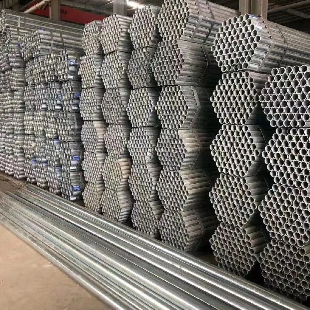 Wholesale price Q345 Grade Carbon Steel Pipe 0.8mm Thickness Galvanized Coated Section Shape 6m Length