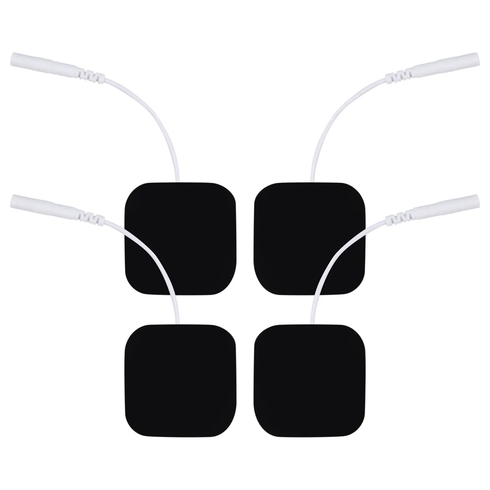 
50mm*50mm Physiotherapy tens units Electrode,electrode pad with cable 