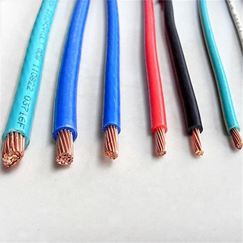 UL83 2/0 2 4 6 8 10 12 14 AWG THWN THWN-2 THHN Кабель из чистой меди электрический