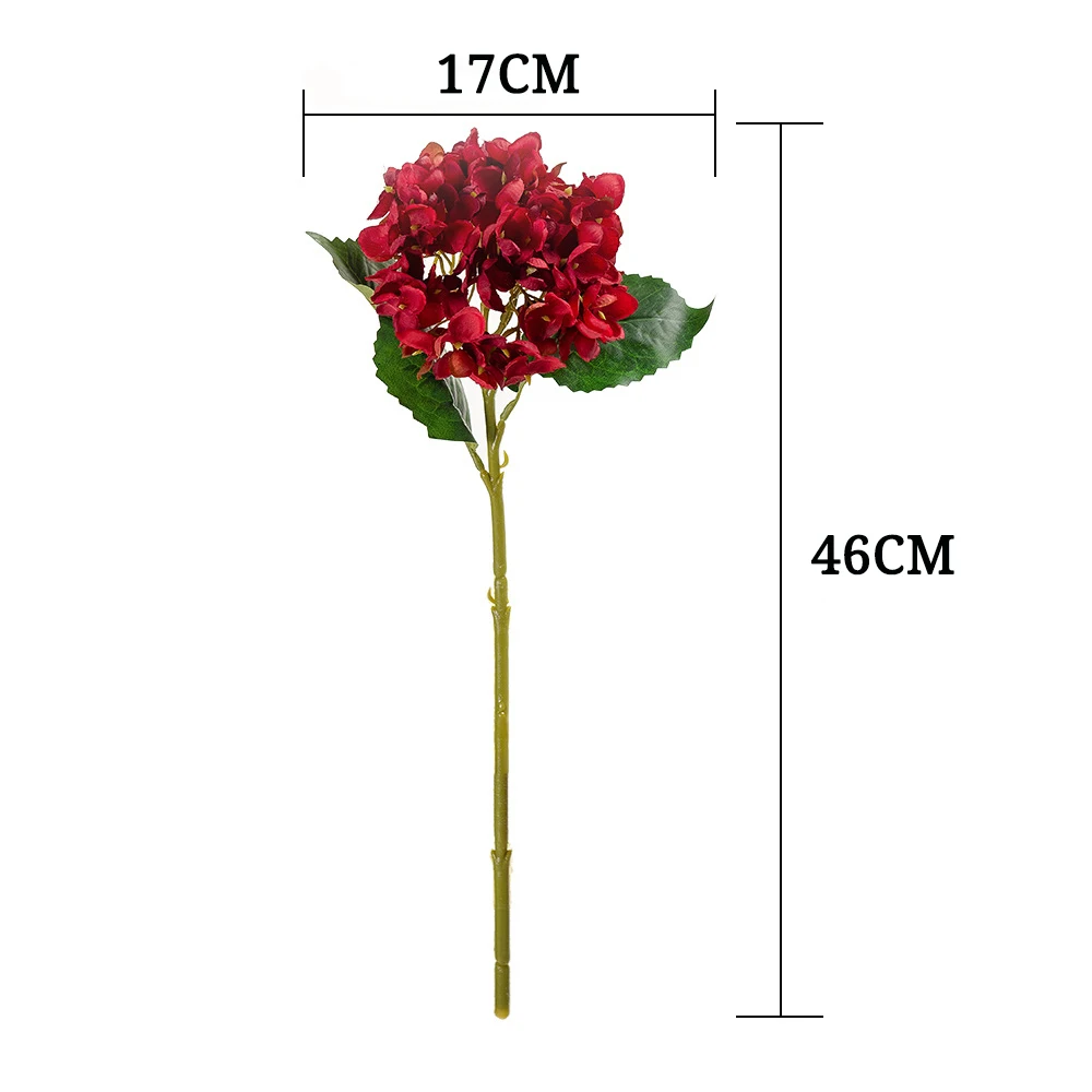 14 colors INS simulation flower family decoration holding road leading flower wall wedding hydrangea
