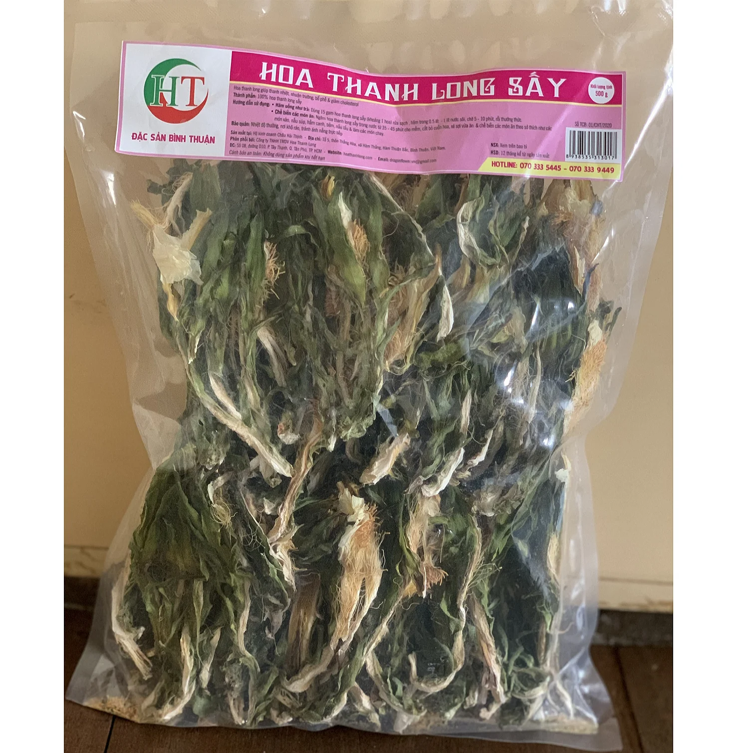 WHOLESALE 100% NATURAL DRIED DRAGON FRUIT FLOWER