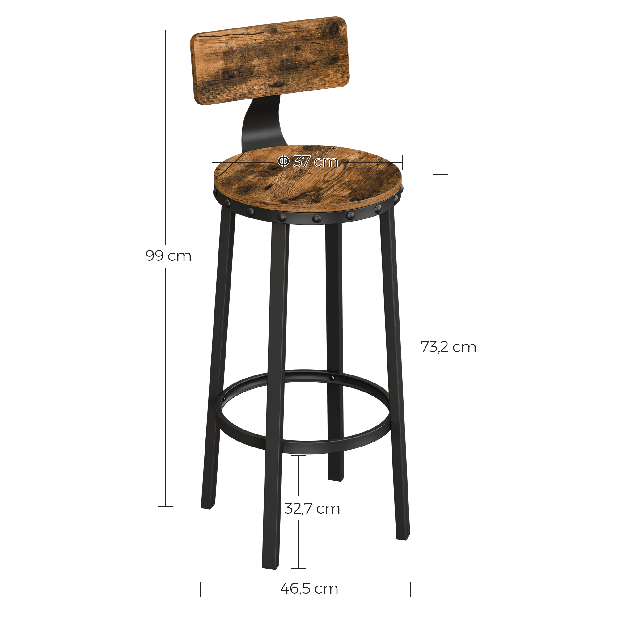 
Wholesale Bar Chairs Iron Tall table Antique Industrial Vintage Kitchen Swivel Wooden Cheap High Stool Bar Chairs 