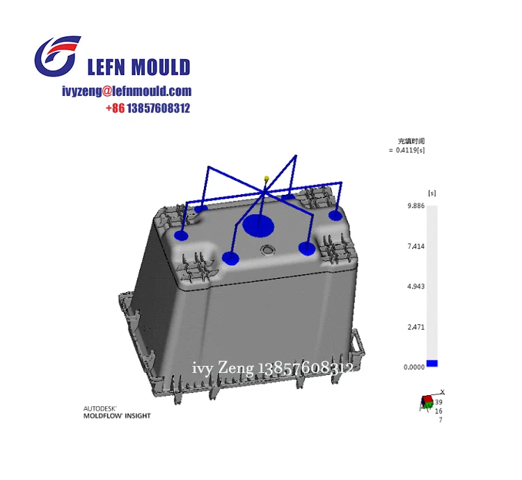 660L 1100L открытый мусорного контейнера формы пластиковые мусорное ведро пресс-форма для литья пластмасс под давлением для мусорных ящиков пресс-формы
