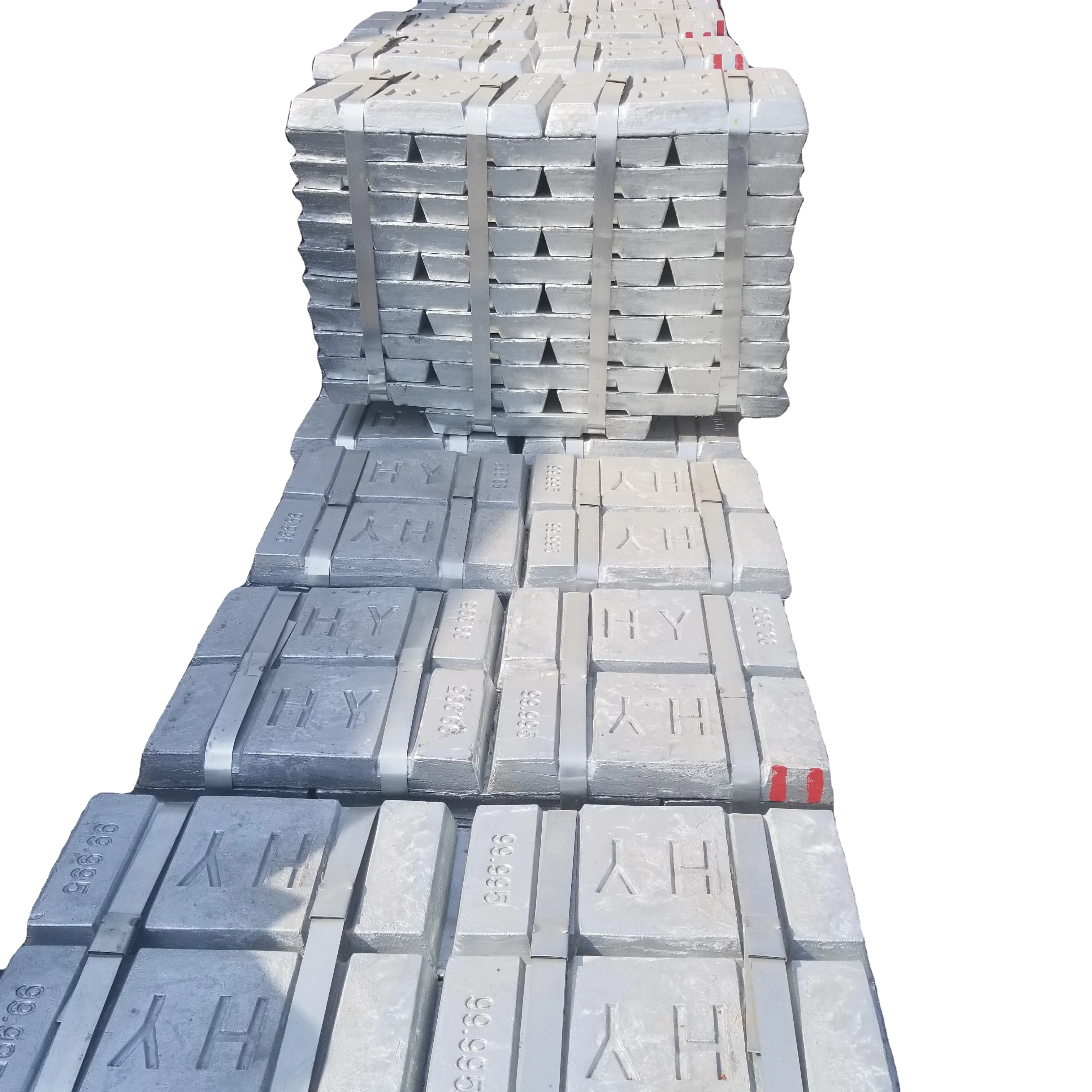 High purity 99.99% 99.995% zinc ingot manufacturer direct low price