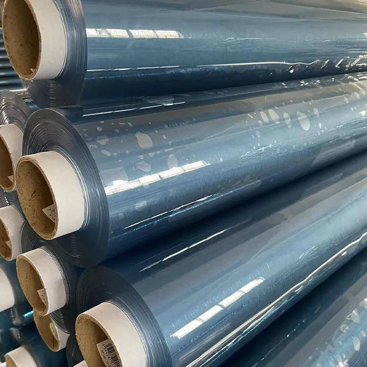 Factory Good Quality Waterproof Flexible Super Clear Transparent Higher Clarity PVC Film Sheet For Furniture