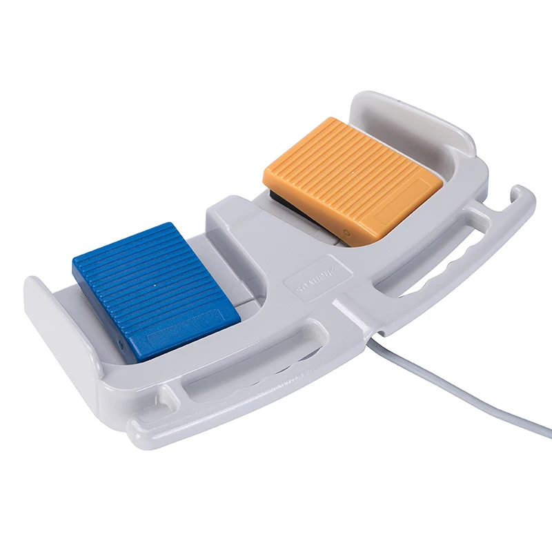 Aluminum Medical two button footswitch for diathermy bipolar