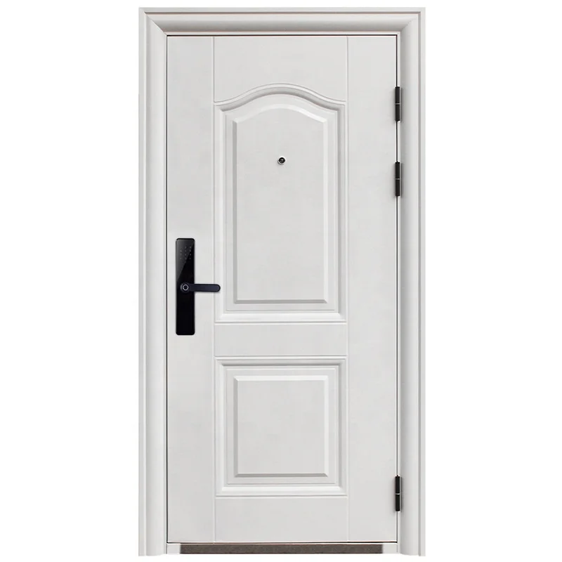 Manufacturer Exterior House Model Metal Door Security Steel Door Front Entry Door For Home