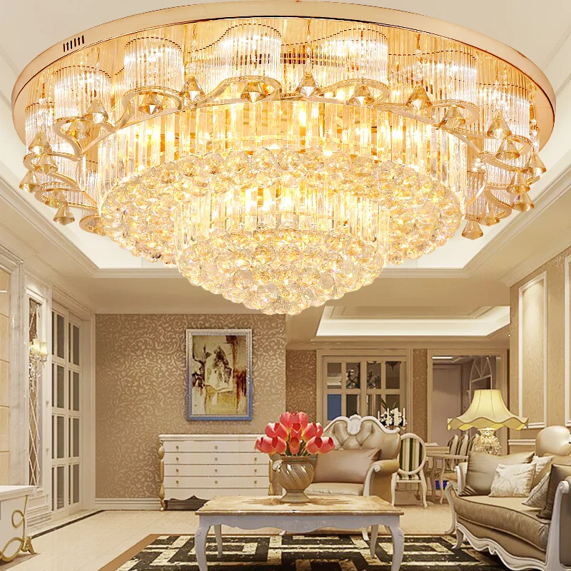 ceiling light large ceiling chandelier lights gold crystal ceiling lamps for lobby