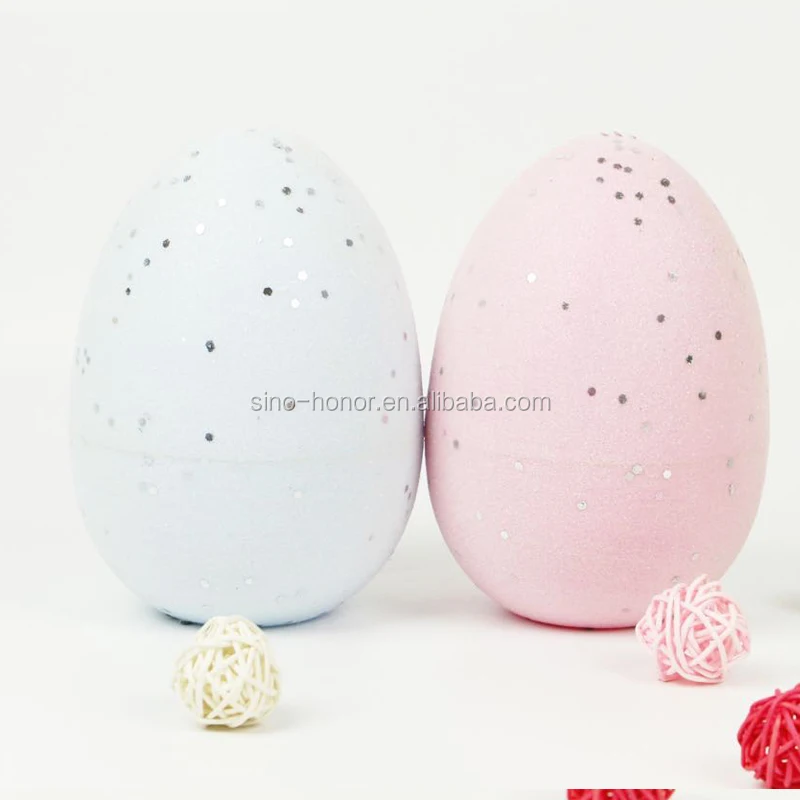Colorful Popular Large plastic easter eggs