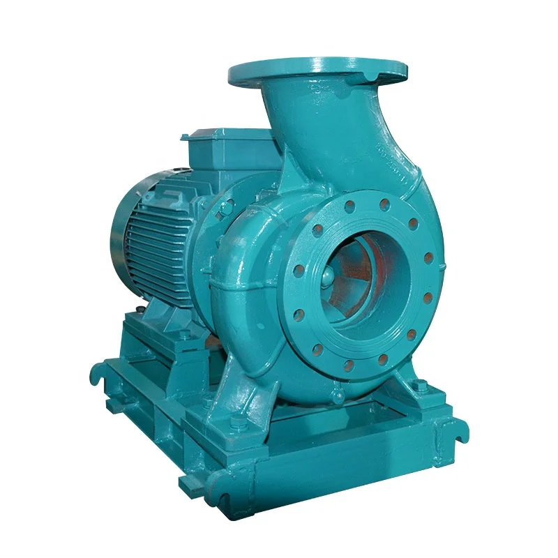 Electric centrifugal horizontal circulating pressurized cast iron pipeline pump clean water high pressure pipeline pump