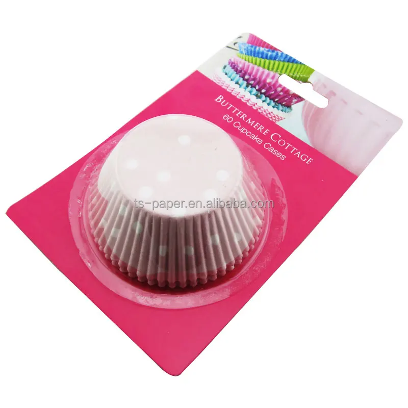 Made in China 100 % FOOD GRADE silicone cake mold 60pcs /pack Cake Baking Moulds grease proofing paper bakery liners