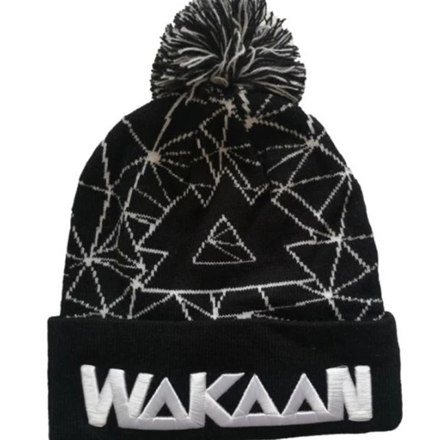 Low MOQ High Quality Custom Knit Embroidered Team Bennie Beni Beanie Hat