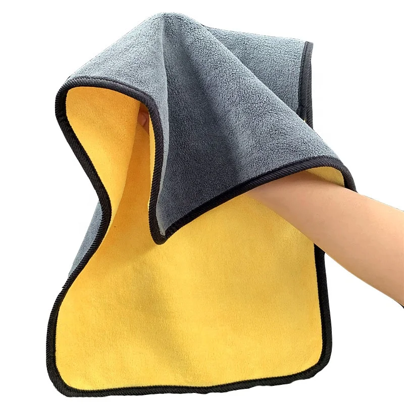 Auto Care Extra Soft 30*30/40/60CM Hot Sales 100% Microfiber Car Cleaning Cloth Coral Fleece Car Wash Towel