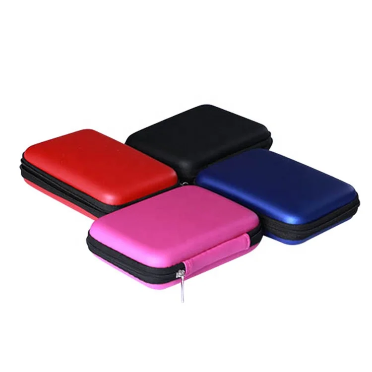 Cheap Custom EVA Earphone Case PU Headphone Carry Bag Keys Coin Storage High Quality EVA Earphone Case Bag