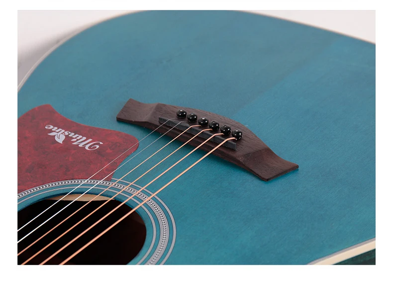 
Bullfighter D-4016 Spruce Wood Affordable OEM Acoustic Guitar Solid Top 