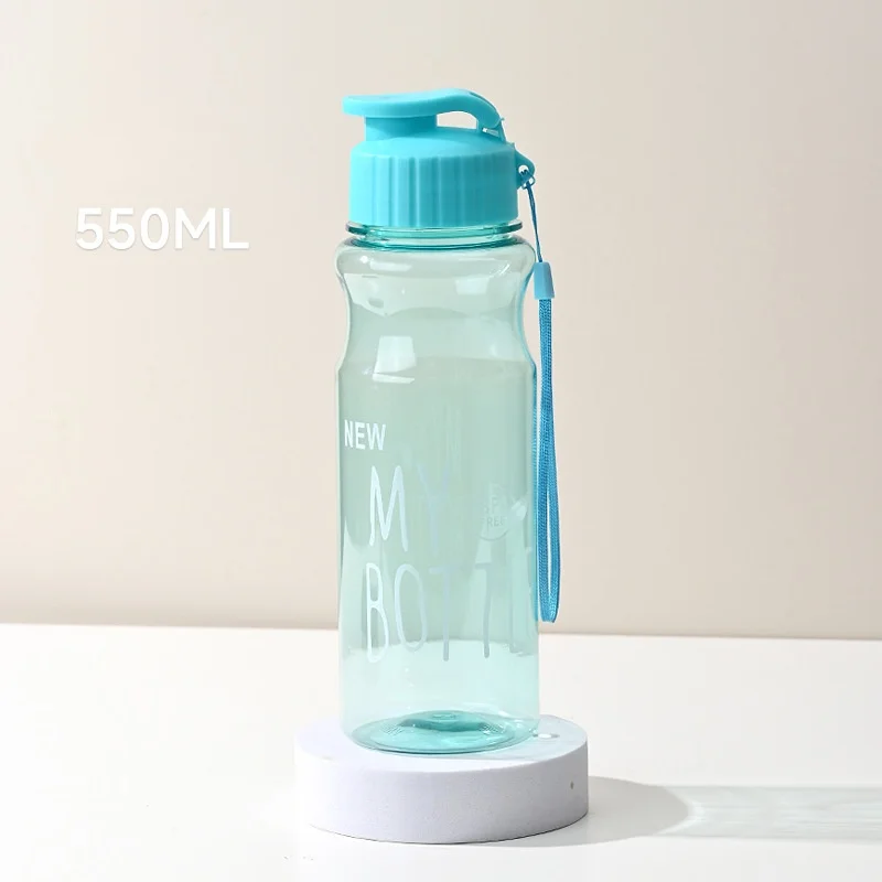 Силиконовая бутылка для воды 550 мл