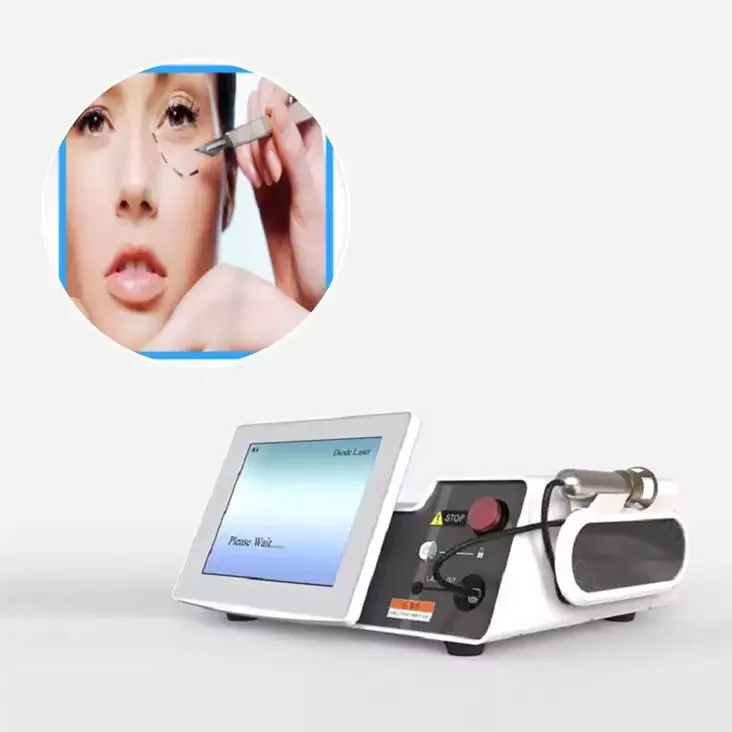 2024 Professional 300um 400um 600um skin tightening facial lifting 1470nm Laser Liposuction clinic use device