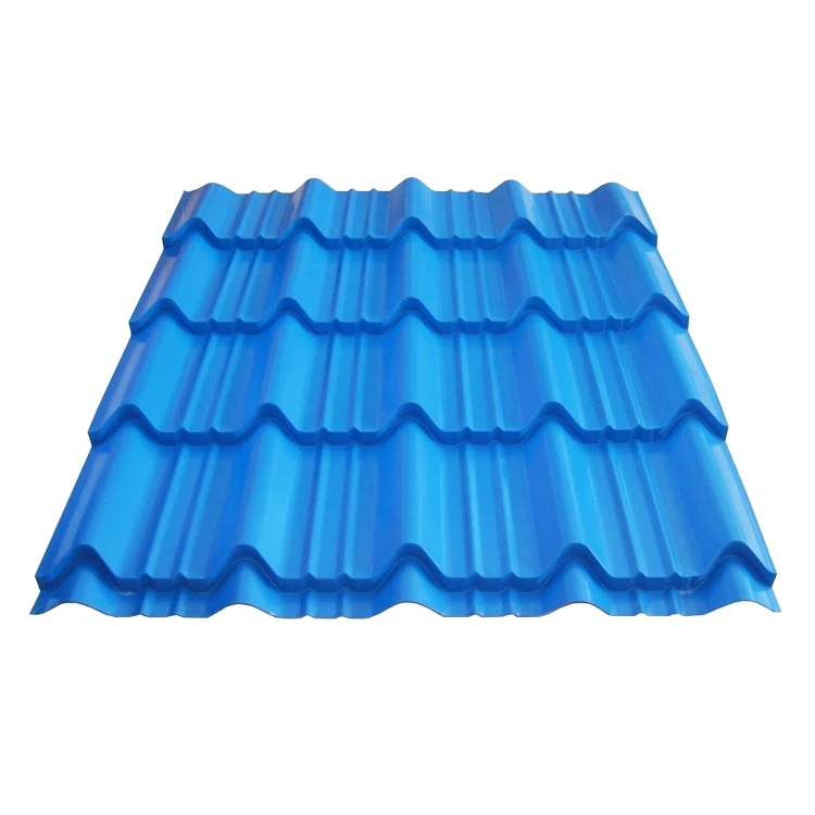 Low Price Galvanized colour coated corrugated steel roofing sheets metal tin roof tile prices