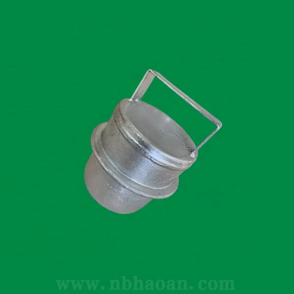 Black Ungalvanized Steel Welded Travis Coupling and Vacuum Coupling