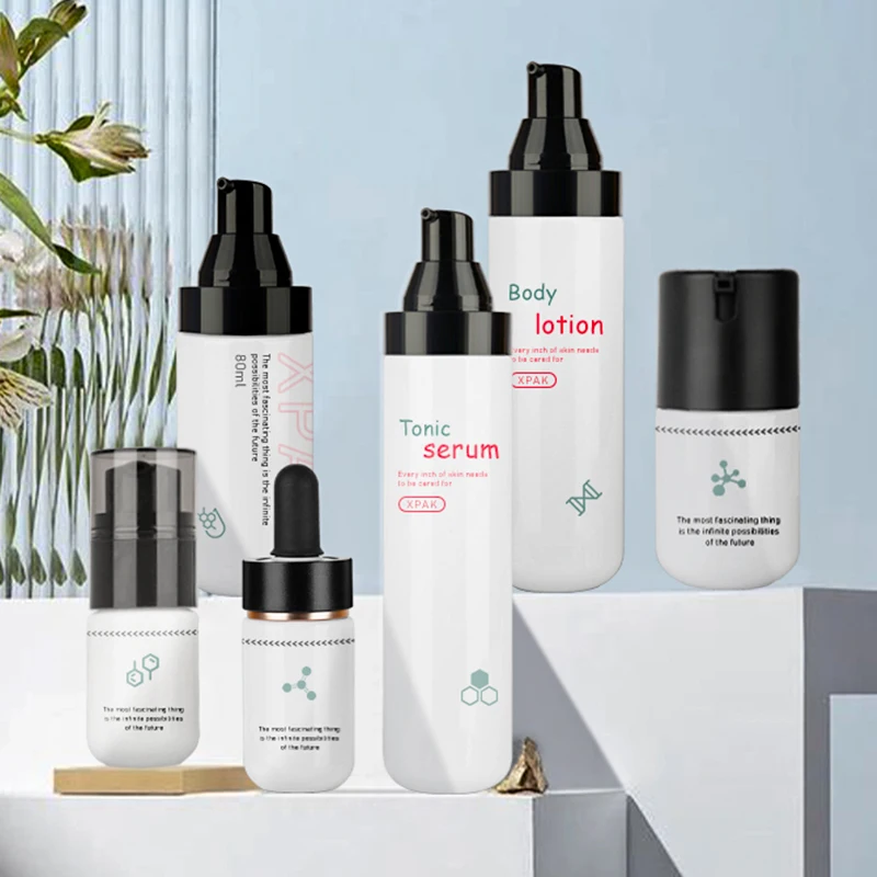 25-150ml biodegradable plastic bottles for skincare lotion pet mist sprary bottle serum oil packaging bottles