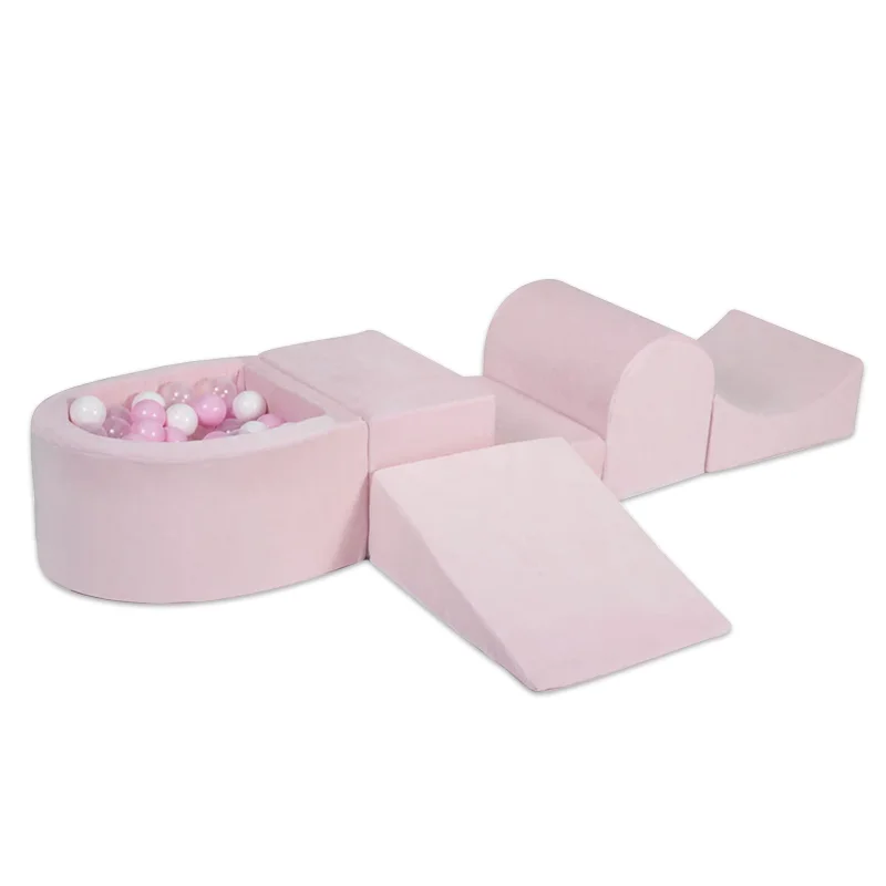 Combinational Kids Equipment Soft Play Sets Eco-friendly Toddler Foam Climbing Indoor Playground