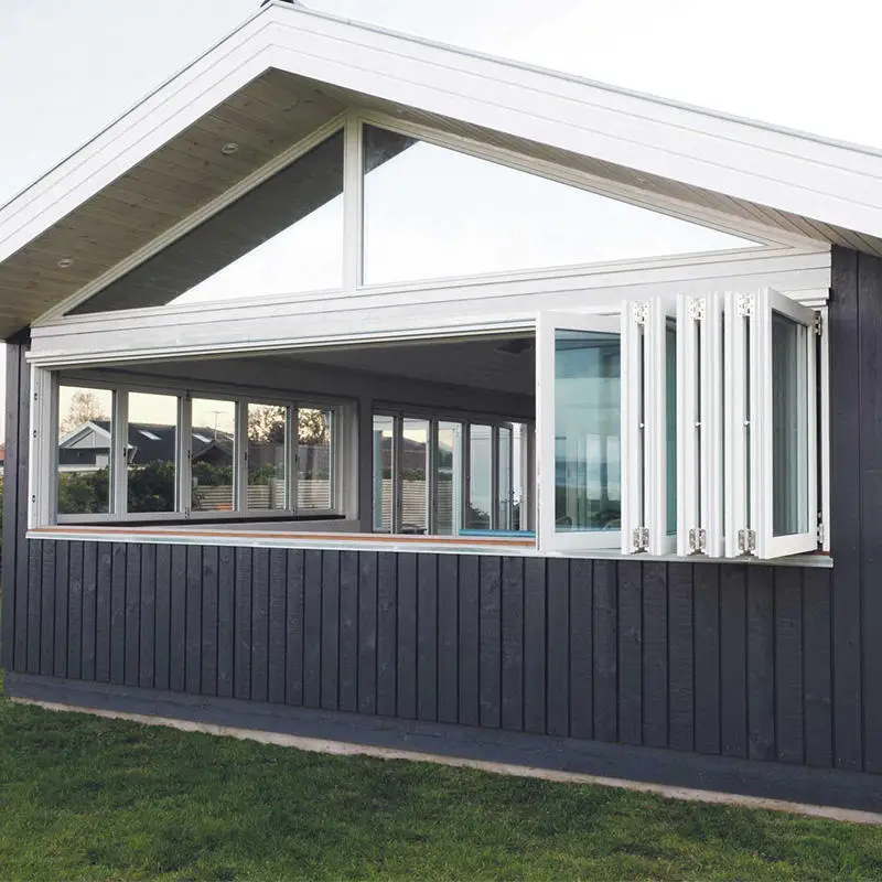 Vertical Kitchen Bar Aluminium Internal Bi Fold Up Glass Bifold Window Folding Windows