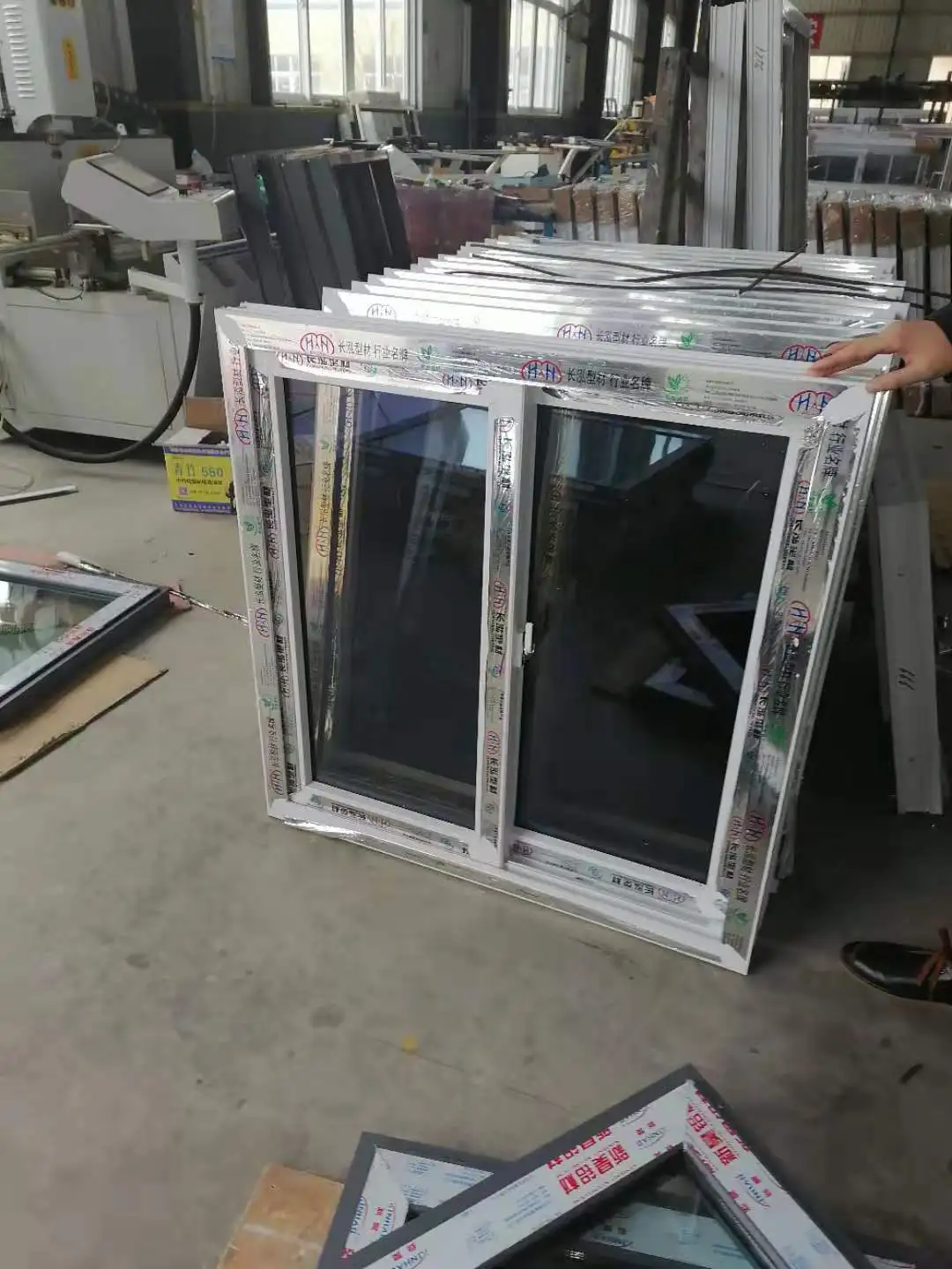 pvc frame half round windows arch windows with grill design