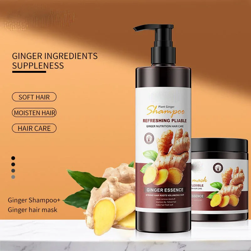 Ginger Hair Care Solution Smooth Care Hair Ginger Series