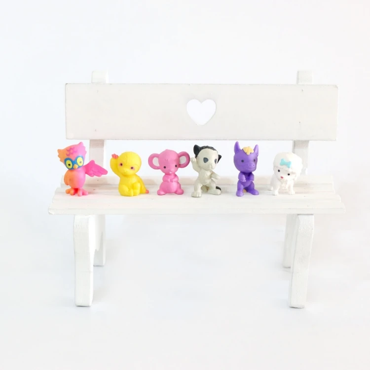 QX119 Cartoon Doll Egg Plastic Cheap Mini Toys For Empty Capsule