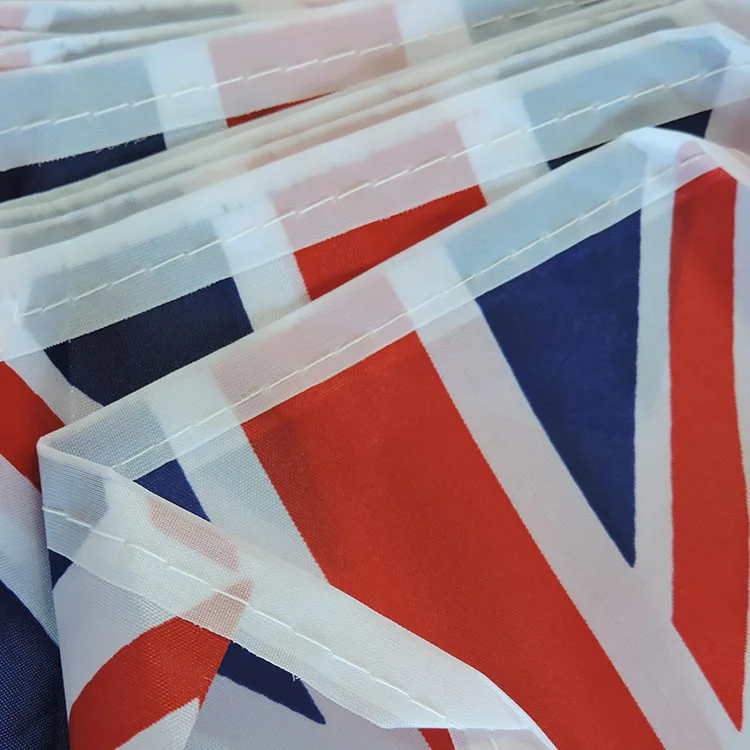Custom Different Size Union Jack Flags and Bunting with Cheap Price