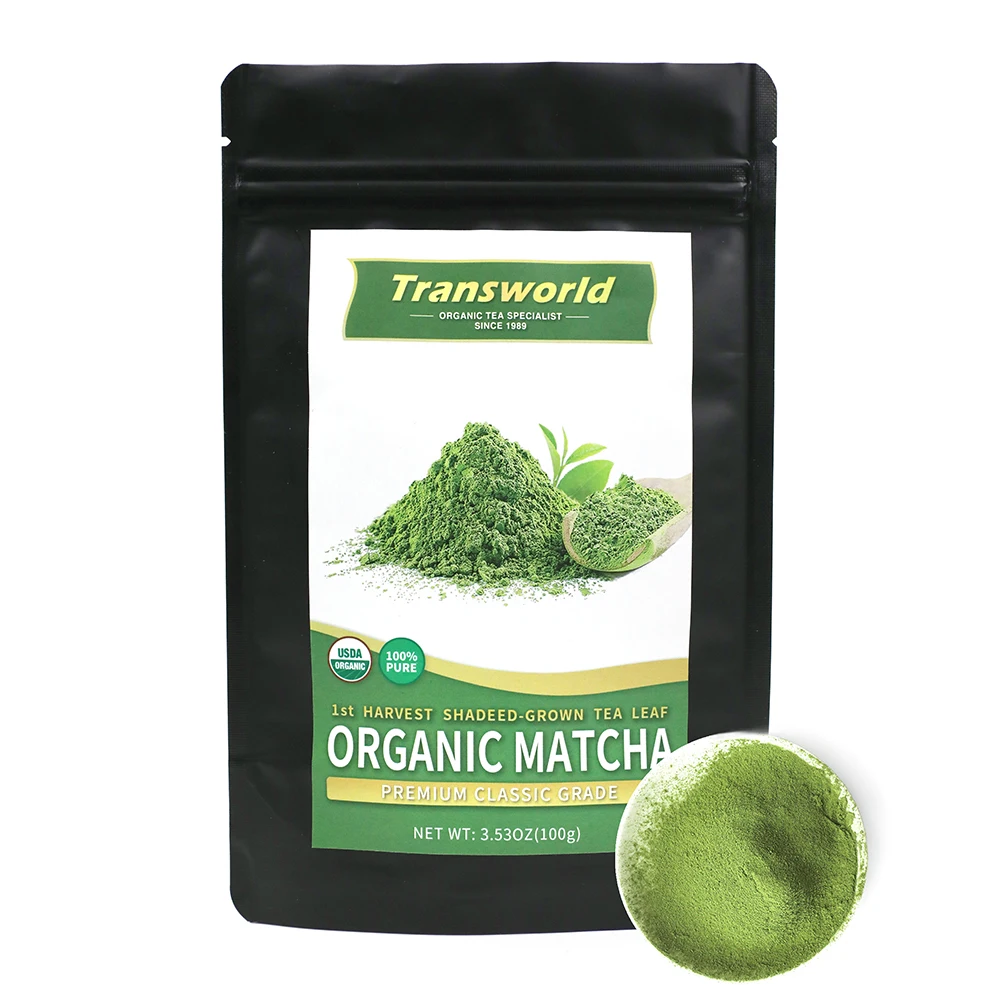 New arrival matcha ceremonial grade matcha green tea powder in private label