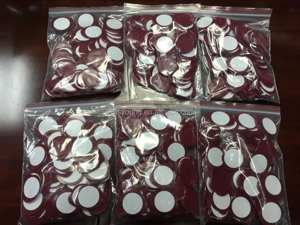 Custom Brand LOGO 3M Self Adhesive Monogram Wax Seal Stickers