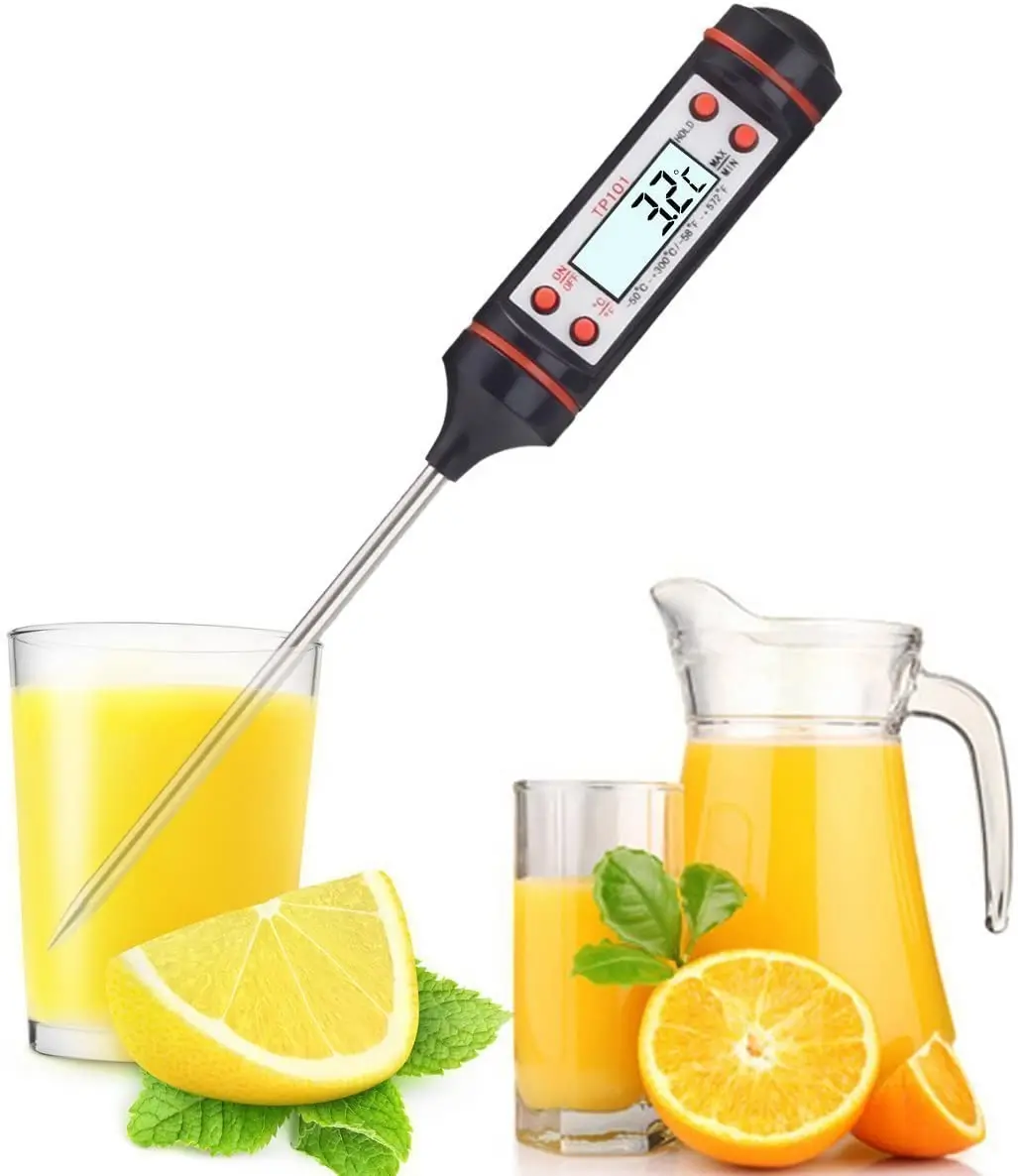 
Kitchen Food cooking Thermometer Long Probe Digital Instant Read Meat Thermometer 