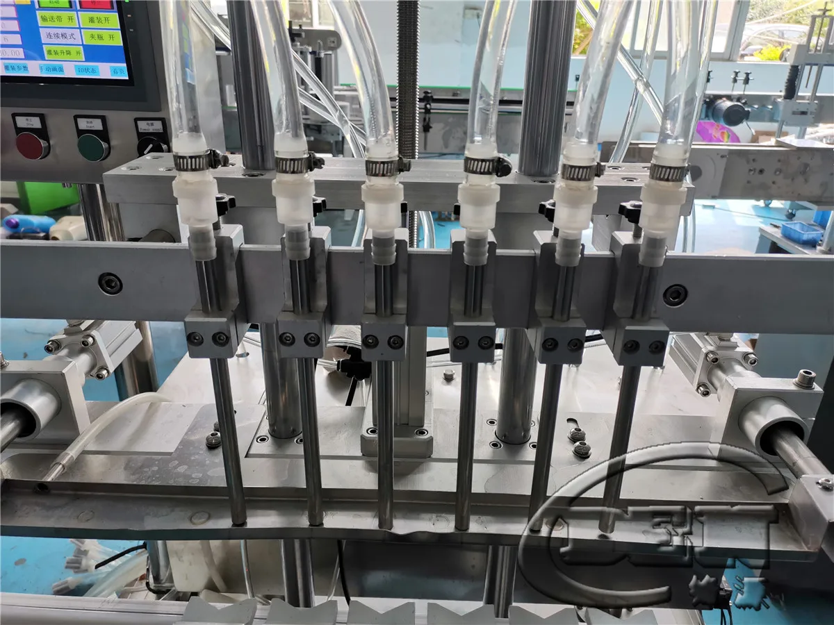 Fully automatic 5 gallon drinking water liquid filling and labeling production line