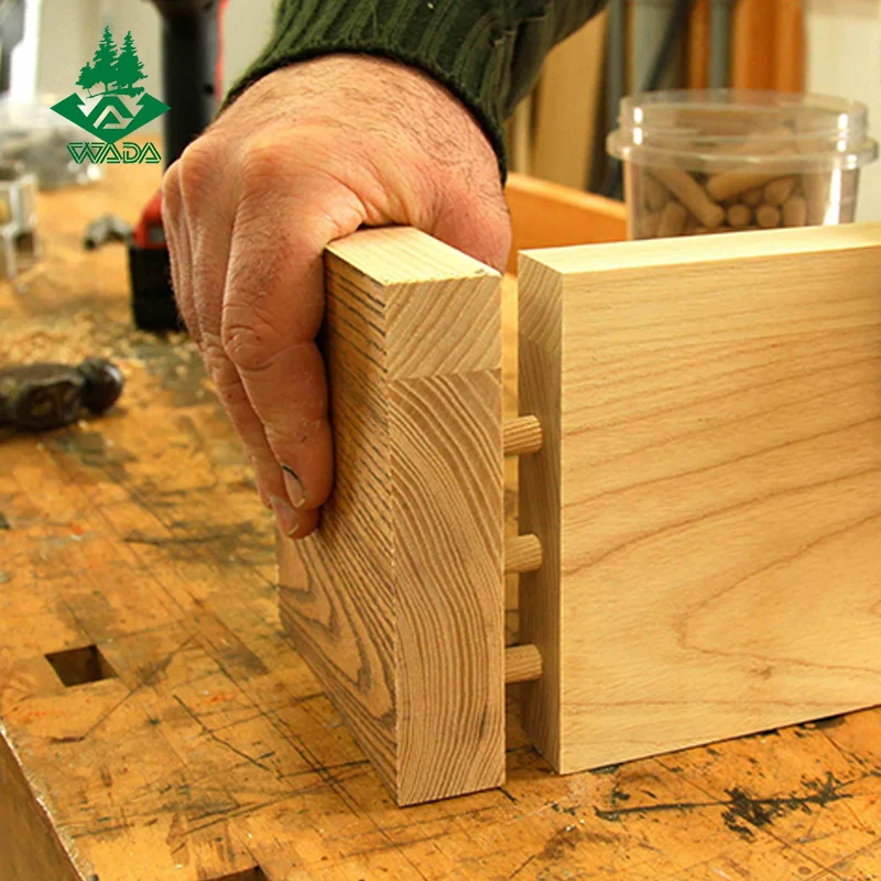 8/12mm Threaded Wood Dowel in China Wooden Dowels Sample Free