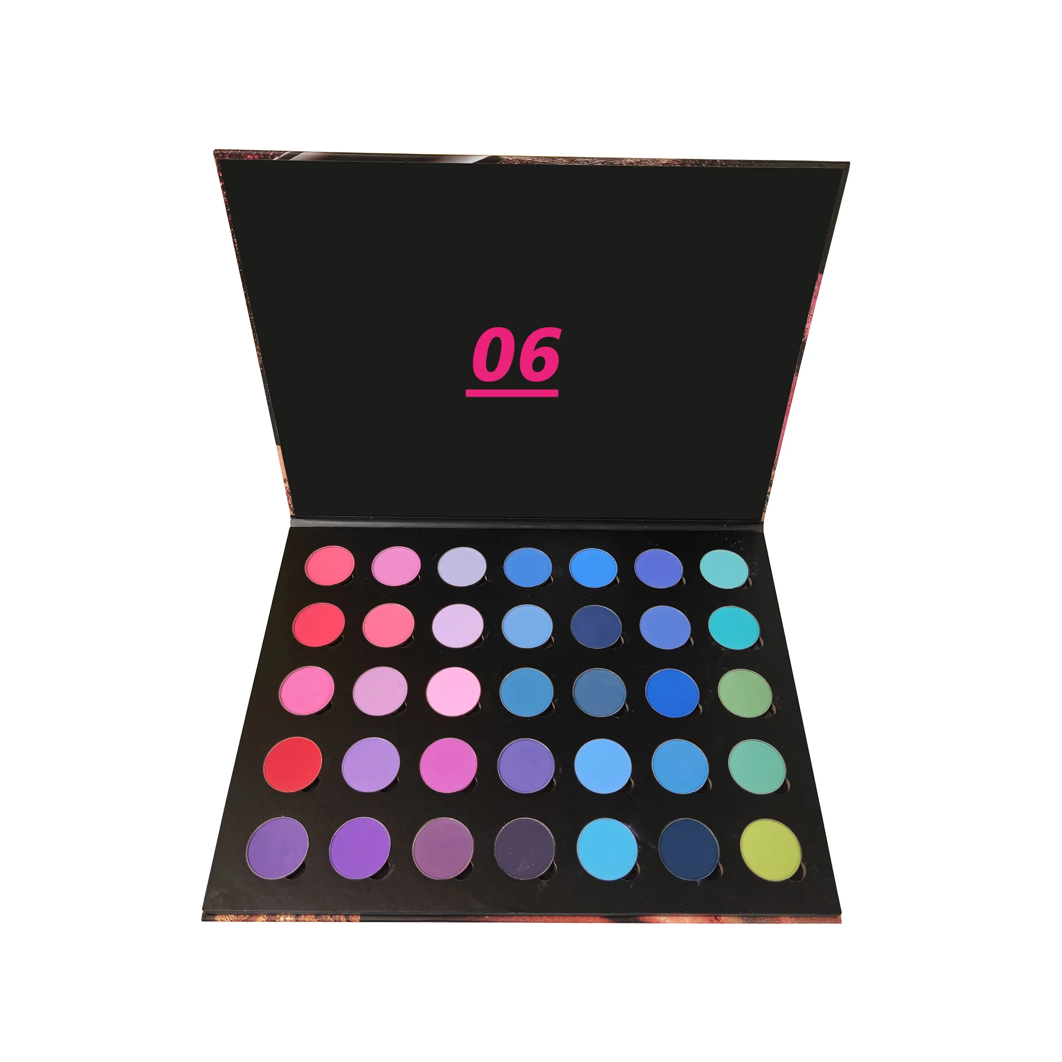 Wholesale Color Cosmetics Private Label Matte Makeup Cosmetic Pigment Eye Shadow 35 Color Eyeshadow Palette