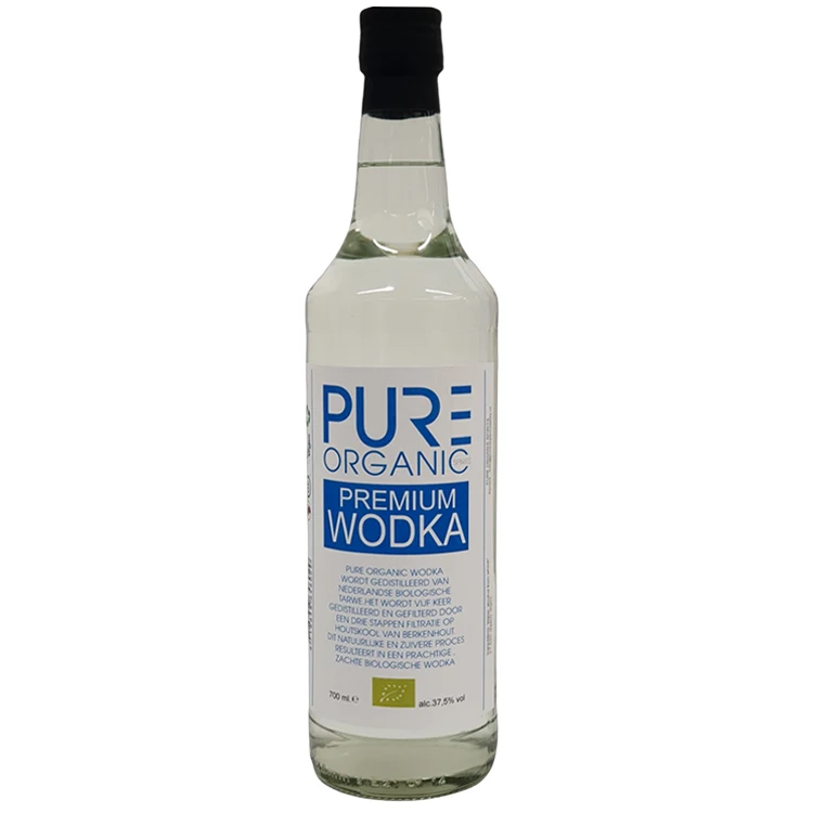 Premium Vodka, Bottle 700 ml., Brand Pure Organic, Organic Certified