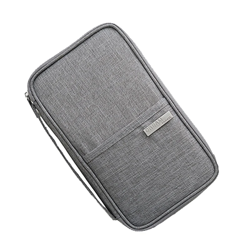 2021 New Arrives Oxford passport cover holder,wholesale customized Passport Holder Pu Leather Passport Cover