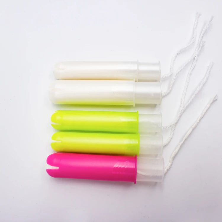 Super Natural Private Label Tampons With Plastic Applicator